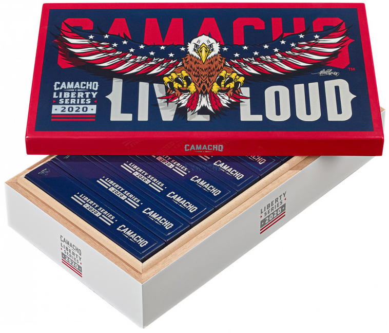 Коробка Camacho Liberty Series 2020 на 20 сигар