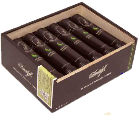 Коробка Davidoff Escurio Robusto Tubos на 12 сигар