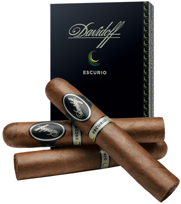 Упаковка Davidoff Escurio Robusto Tubos на 4 сигары