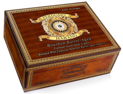Коробка Perdomo Habano Bourbon Barrel Aged Connecticut Gordo на 24 сигары