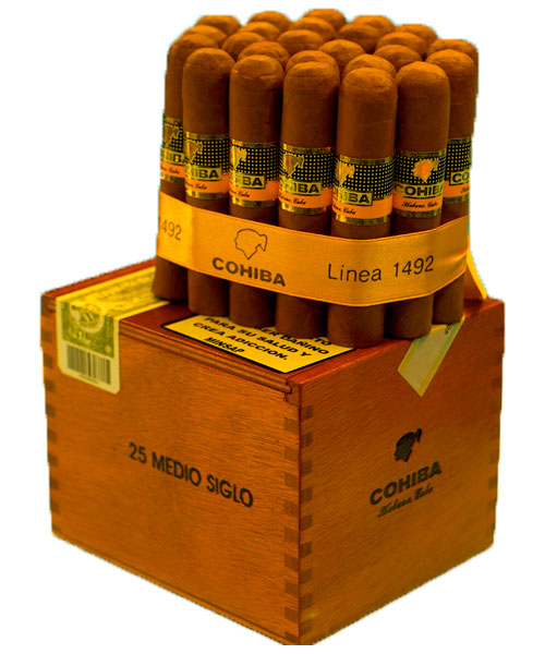 Коробка Cohiba Medio Siglo на 25 сигар