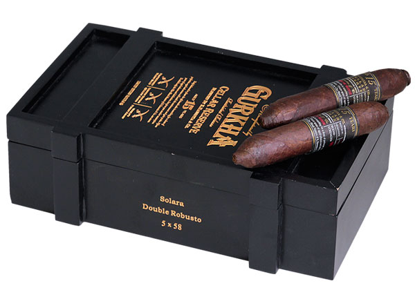 Коробка Gurkha Cellar Reserve Limitada Solara Double Robusto на 20 сигар