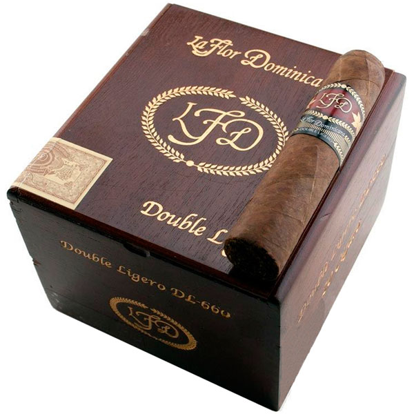 Коробка La Flor Dominicana Double Ligero 660 на 20 сигар