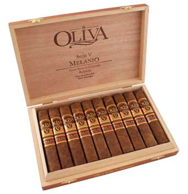 Коробка Oliva Serie V Melanio Robusto на 10 сигар