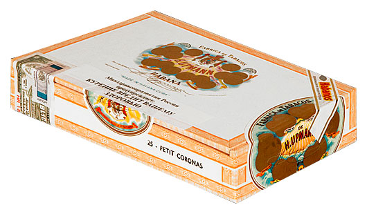 Коробка H. Upmann Petit Coronas на 25 сигар