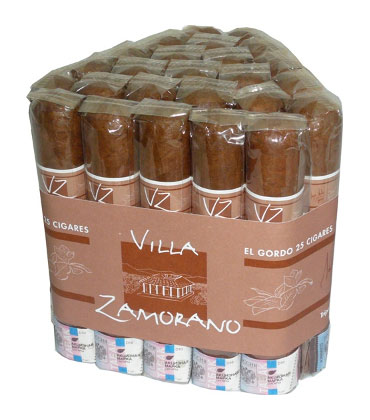 Коробка Villa Zamorano Reserva El Gordo на 25 сигар