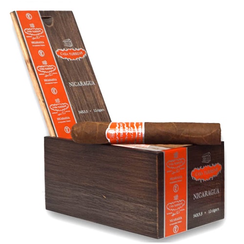 Коробка Casa Turrent Nicaragua Robusto на 12 сигар