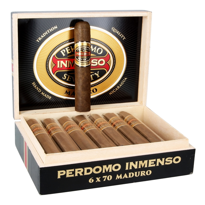 Коробка Perdomo Inmenso Seventy Maduro Epicure на 16 сигар