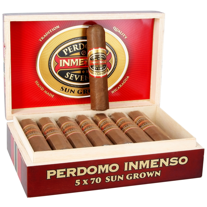 Коробка Perdomo Inmenso Seventy Sun Grown Robusto на 16 сигар