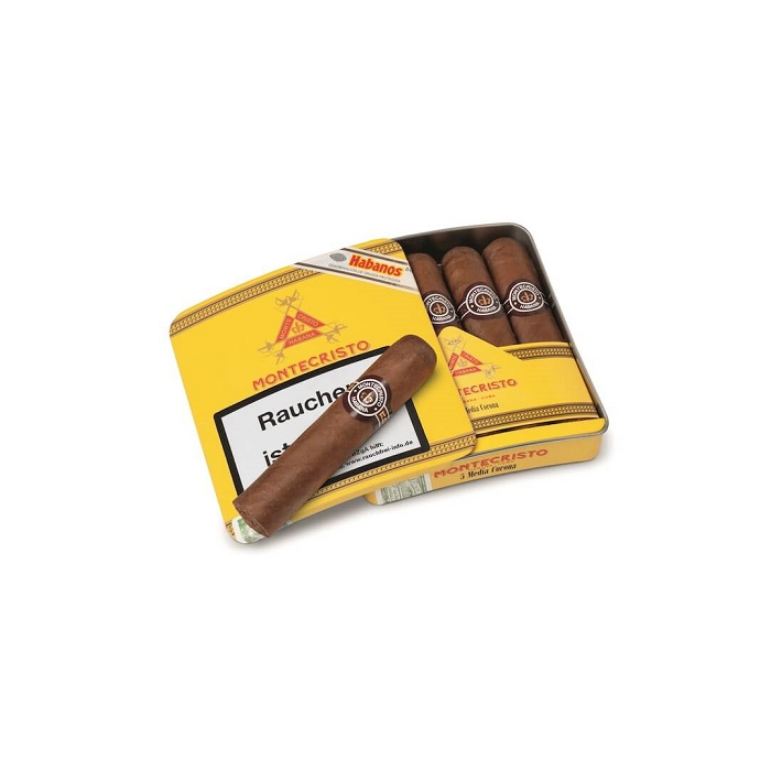 Коробка Montecristo Media Corona на 5 сигар