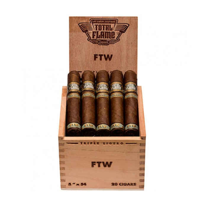 Коробка Total Flame FTW Robusto на 20 сигар