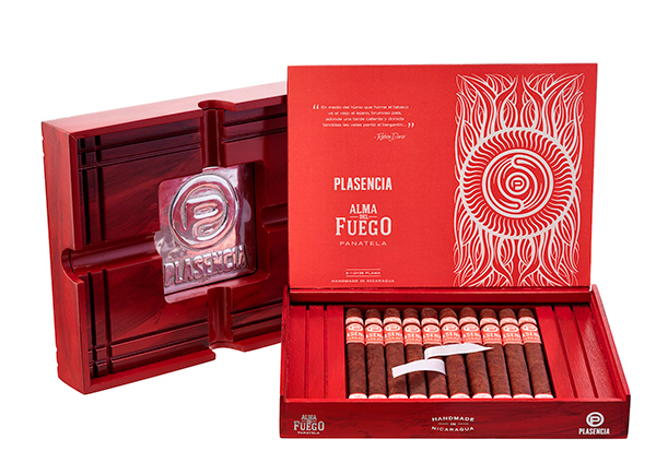 Коробка Plasencia Alma del Fuego Flama Panatela на 10 сигар
