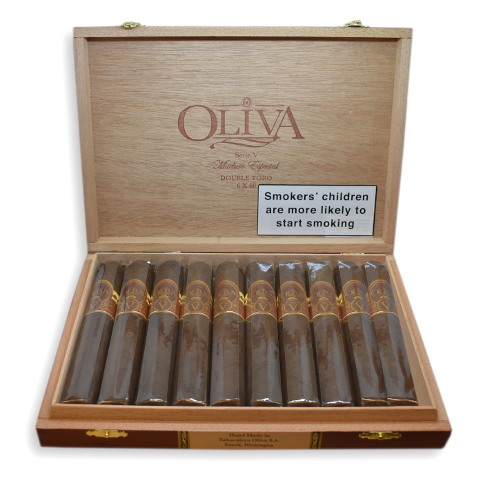 Коробка Oliva Serie V Maduro Double Toro на 10 сигар