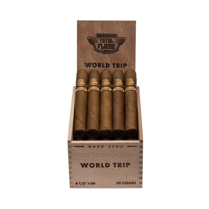 Коробка Total Flame Bright Line World Trip на 20 сигар