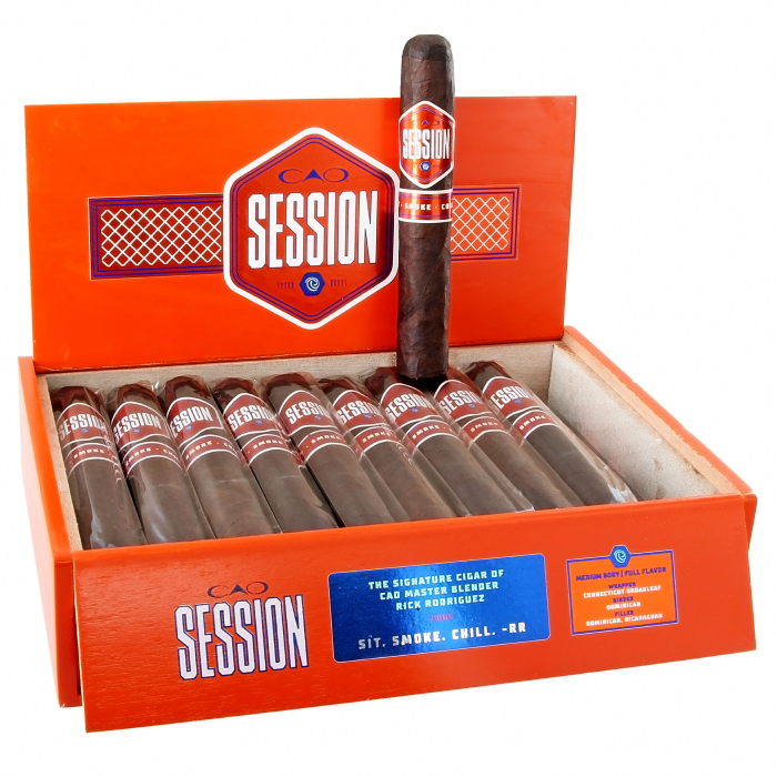 Коробка CAO Session Shop на 20 сигар