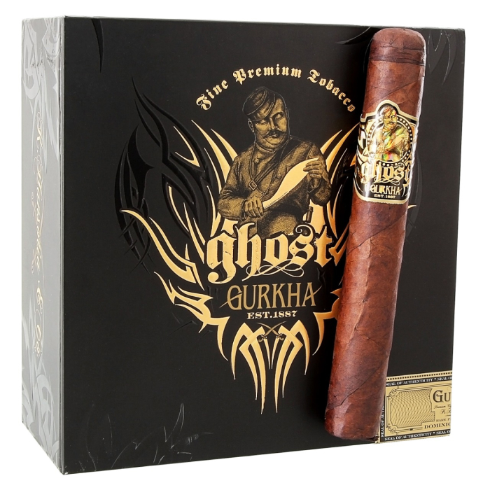 Коробка Gurkha Ghost Gold Asura на 21 сигару