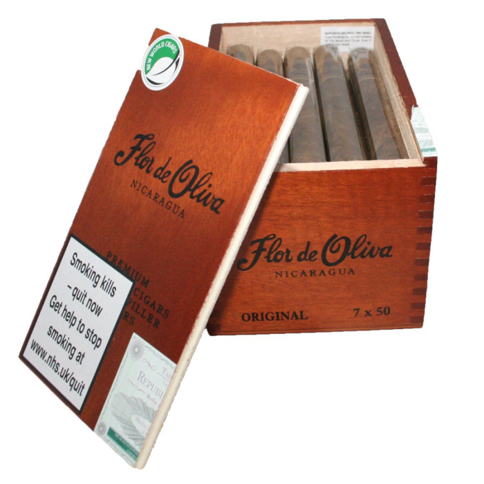 Коробка Flor de Oliva Churchill на 25 сигар