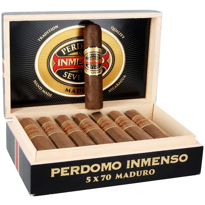 Коробка Perdomo Inmenso Seventy Maduro Robusto на 16 сигар