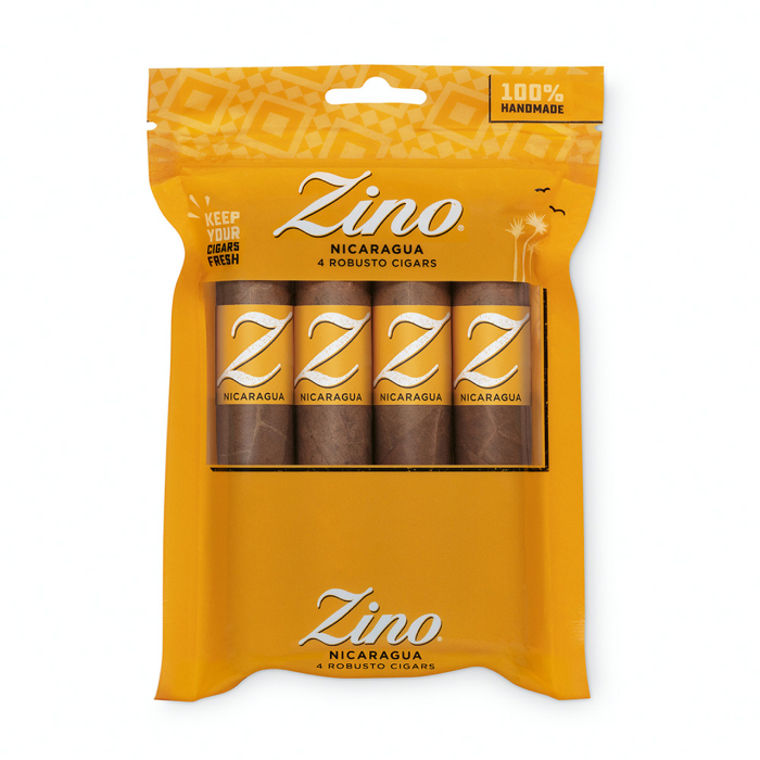 Упаковка Zino Nicaragua Short Torpedo на 4 сигары