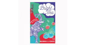 Бестабачная смесь Bright Tea Малина - Кокос 50 гр.