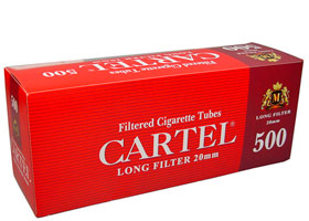 Сигаретные гильзы Cartel Longfilters 500 шт.