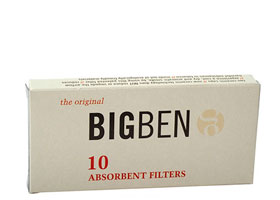 Фильтры для трубок Big Ben Угольные 9мм, 10шт.