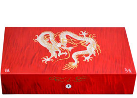 Хьюмидор Elie Bleu Dragon Red на 110 сигар