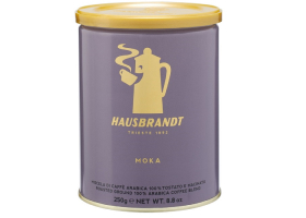 Итальянский кофе молотый Hausbrandt Moka, 250 гр. ж/б