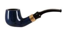 Курительная трубка Big Ben Royal Goldline blue polish 014