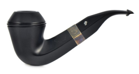 Курительная трубка Peterson Sherlock Holmes Ebony Lestrade P-Lip 9 мм
