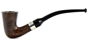 Курительная трубка Peterson Speciality Pipes Smooth Nickel Mounted - Calabash, без фильтра
