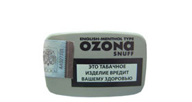 Нюхательный табак Ozona English - Menthol