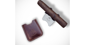Подставка под сигару Le Petit - Brown Leather Cigar Stand (Коричневый)