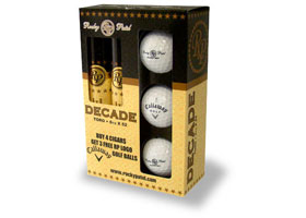 Подарочный набор сигар Rocky Patel Callaway/Decade Toro Golf