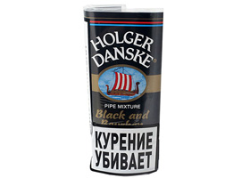 Трубочный табак Holger Danske Black and Bourbon 40гр.