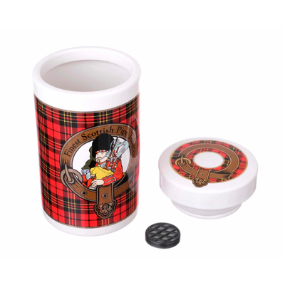 Банка для табака Lubinski «Шотландия», керамика, красная DST02