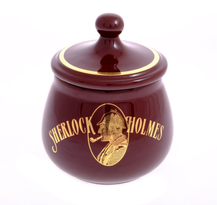 Банка для табака Lubinski «Шерлок Холмс», керамика, малая DSH0M