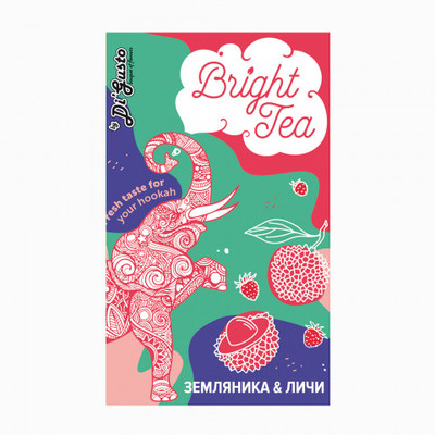 Бестабачная смесь Bright Tea Земляника - Личи 50 гр.