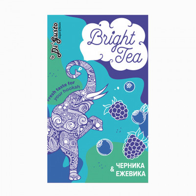 Бестабачная смесь Bright Tea Черника - Ежевика 50 гр.