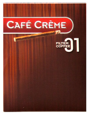 Сигариллы Cafe Creme Filter Coffee 01