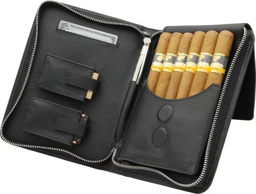 Сигарная сумка Аdorini Cigar bag real leather Yellow Yarn (11393)