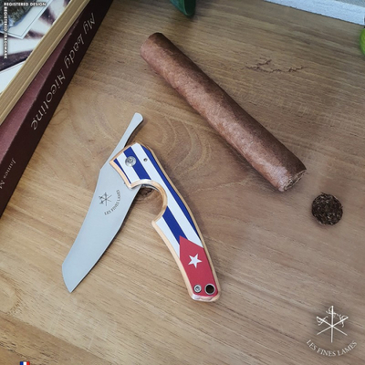 Сигарный нож Le Petit Flag - Cuba Light Wood