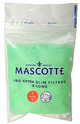 Фильтры для самокруток Mascotte Extra Slim Filters X-Long 150