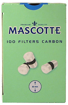 Фильтры для самокруток Mascotte Filters Carbon 100