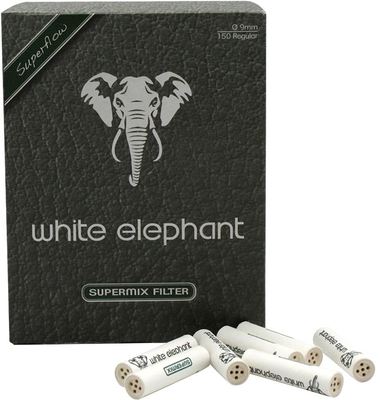 Фильтры для трубок White Elephant SuperMix 9мм. 150 шт.