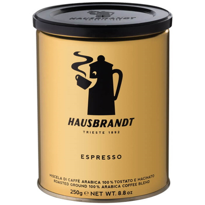 Итальянский кофе молотый Hausbrandt Espresso, 250 гр. ж/б