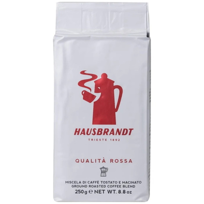 Итальянский кофе молотый Hausbrandt Rosso, 250 гр.