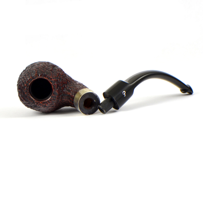 Курительная трубка Peterson Sherlock Holmes Sandblast - Lestrade P-Lip, 9мм