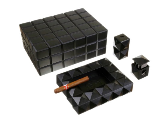 Подарочный набор Настольный набор сигарных аксессуаров Colibri SET-HU500T1