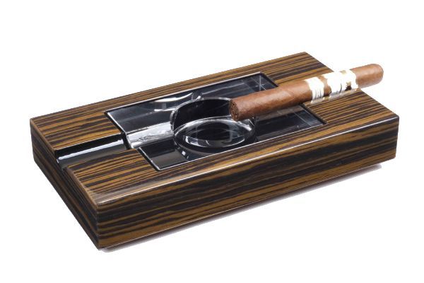 Пепельница Howard Miller на 2 сигары, Эбеновое дерево 810-068